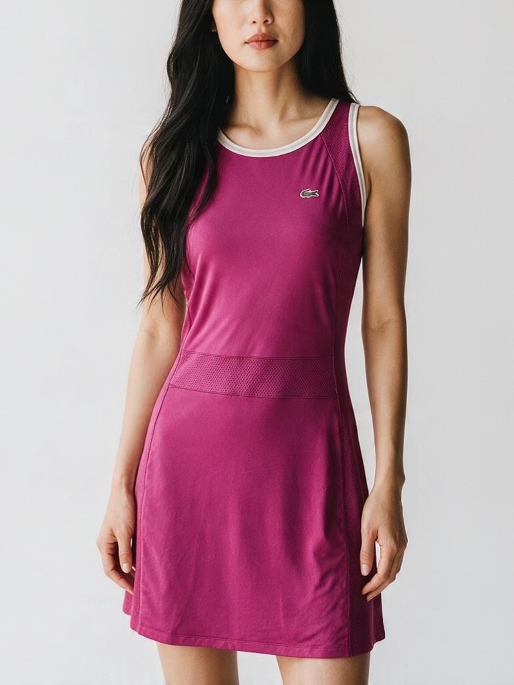 Lacoste Sport Sleeveless Athletic Dress Pink